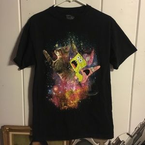 Spongebob space shirt